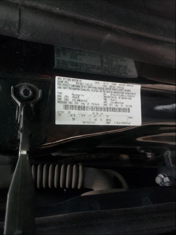 2012 FORD FOCUS TITA 1FAHP3J26CL105019