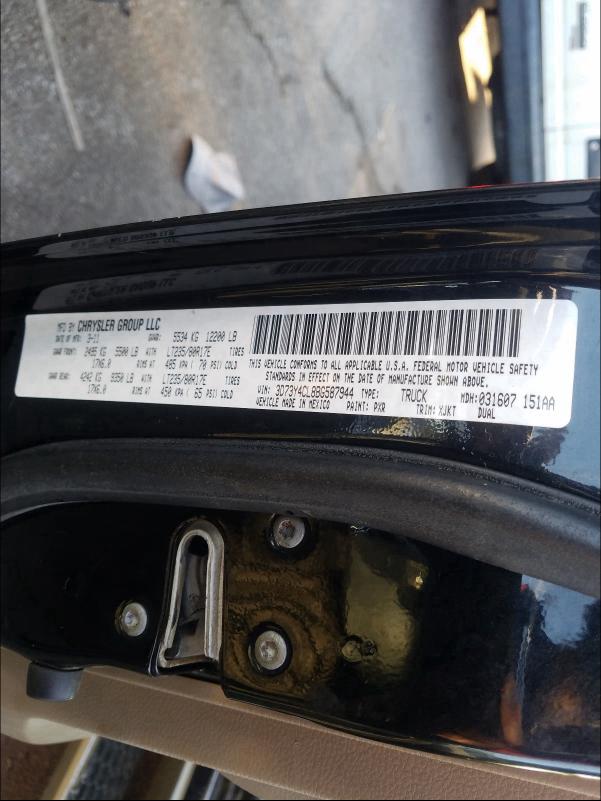 2011 DODGE RAM 3500 3D73Y4CL8BG587944