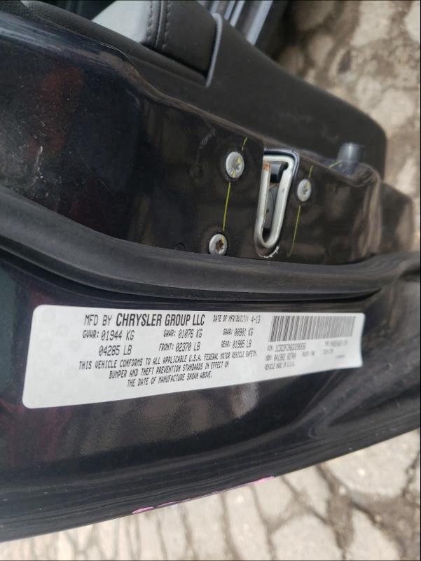 2013 DODGE DART LIMIT 1C3CDFCA6DD296556