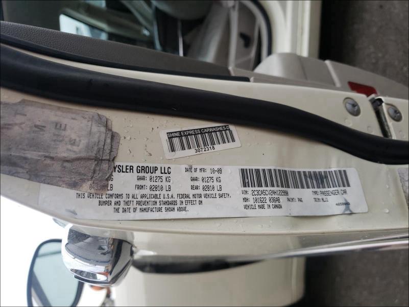 2010 CHRYSLER 300 TOURIN 2C3CA5CV2AH122990