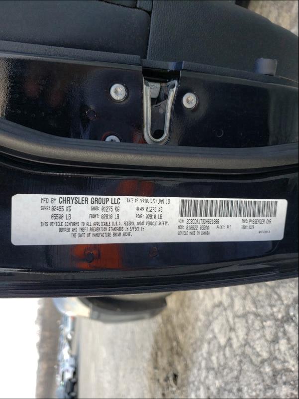 2013 CHRYSLER 300C VARVA 2C3CCAJT3DH621886