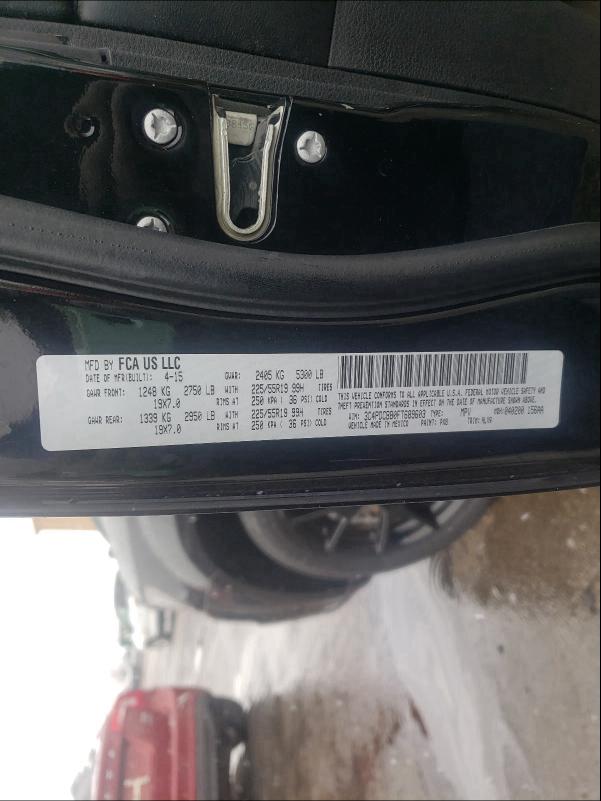 2015 DODGE JOURNEY SX 3C4PDCBB0FT689603