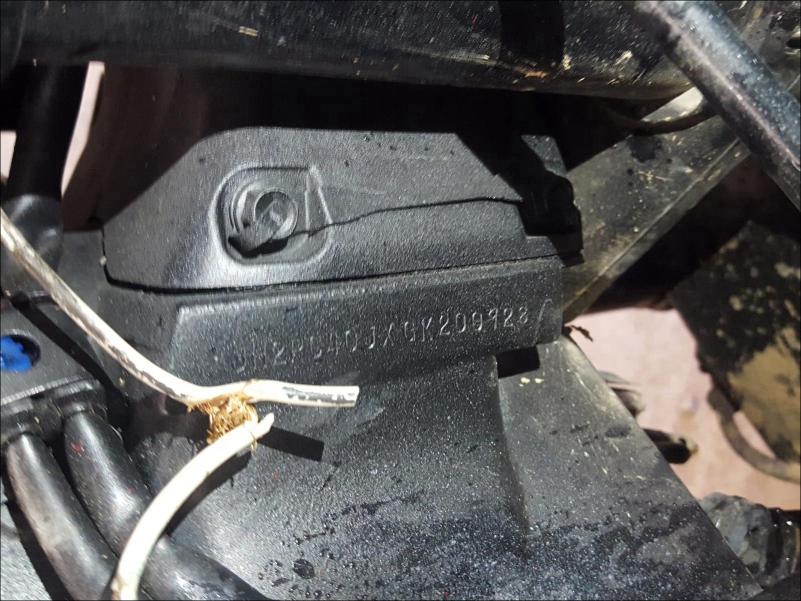 2016 HONDA CBR600 RR JH2PC40JXGK200928