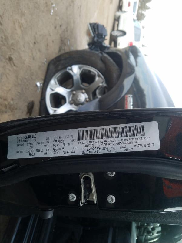 2016 RAM 1500 LARAM 1C6RR7NT5GS411151