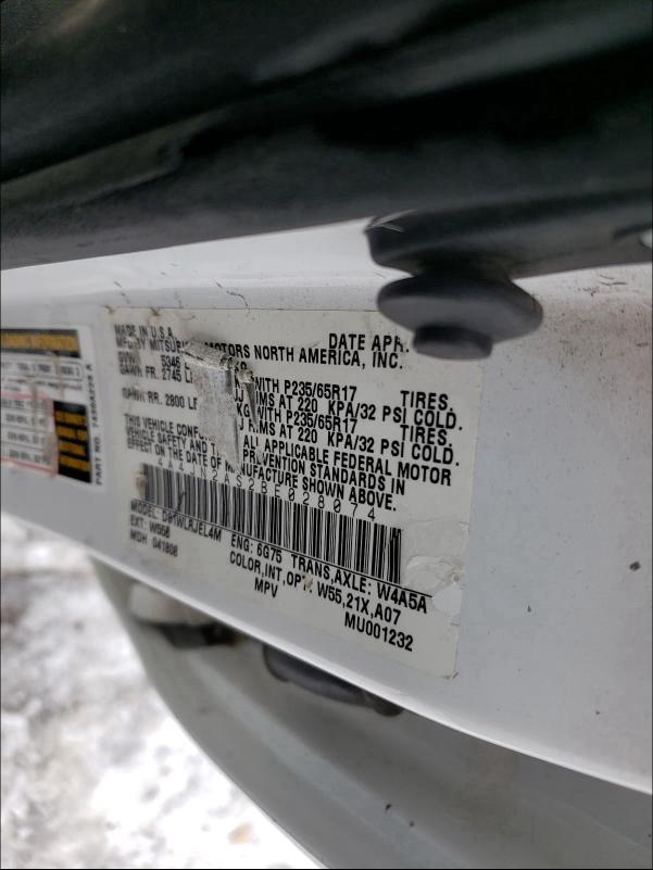 2011 MITSUBISHI ENDEAVOR L 4A4JN2AS2BE028074