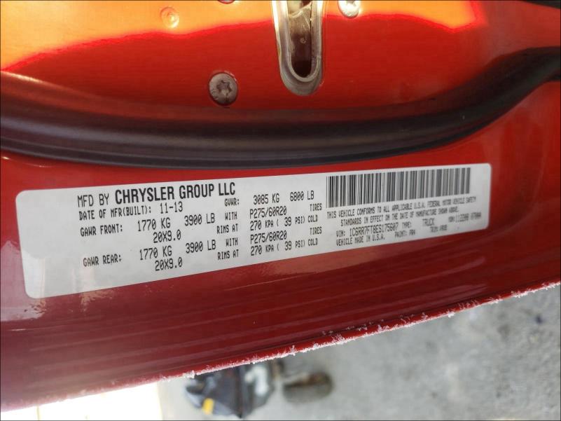 2014 RAM 1500 1C6RR7FT8ES175607