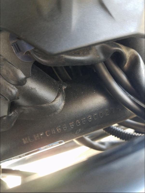 2016 HONDA CB500 F MLHPC4565G5300279