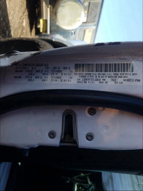 2014 RAM 1500 LARAM 1C6RR7NT7ES133818