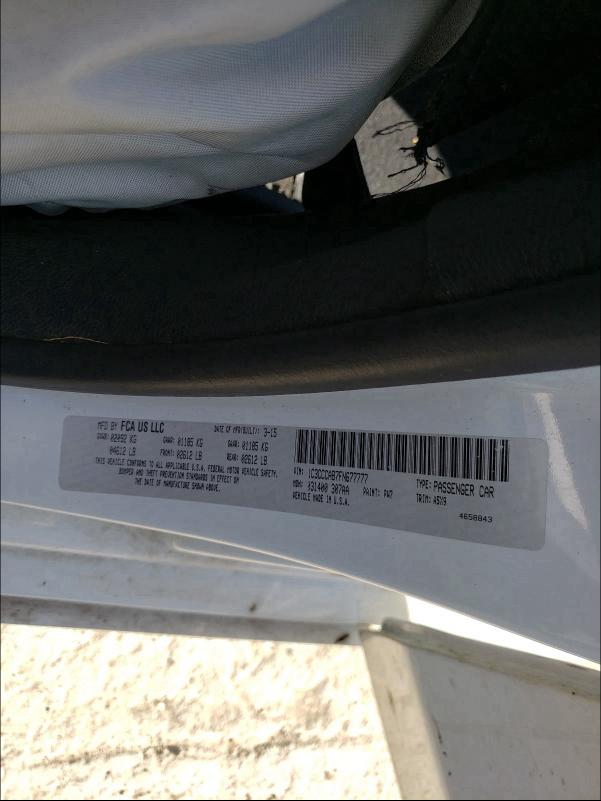 2015 CHRYSLER 200 LIMITE 1C3CCCAB7FN677777