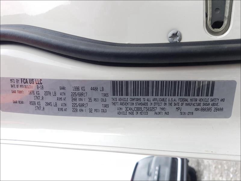 2018 JEEP COMPASS LA 3C4NJCBB9JT503257