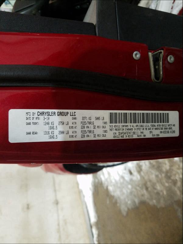 2010 DODGE JOURNEY SE 3D4PG4FB7AT198111