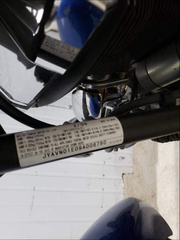 2009 YAMAHA XVS950 A JYAVN01E09A006790