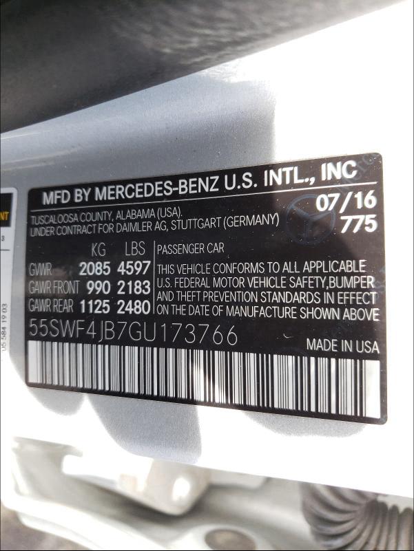 2016 MERCEDES-BENZ C 300 - 55SWF4JB7GU173766