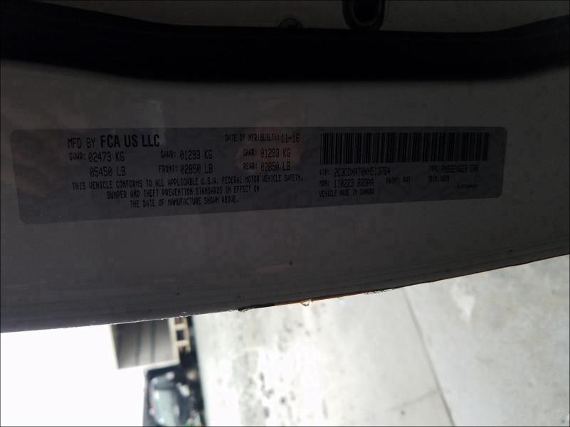 2017 DODGE CHARGER PO 2C3CDXAT0HH513764