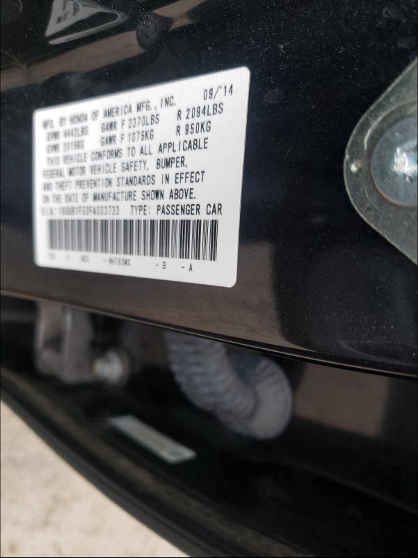 2015 ACURA TLX TECH 19UUB1F50FA003733