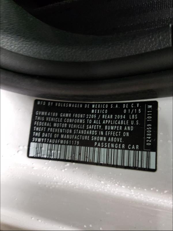 2015 VOLKSWAGEN GTI 3VWYT7AU6FM061179