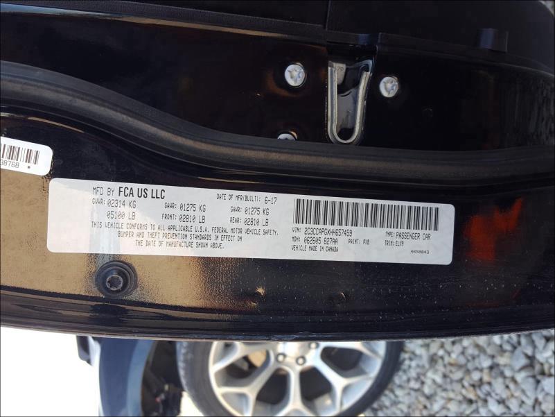 2017 CHRYSLER 300C PLATI 2C3CCAPGXHH657459