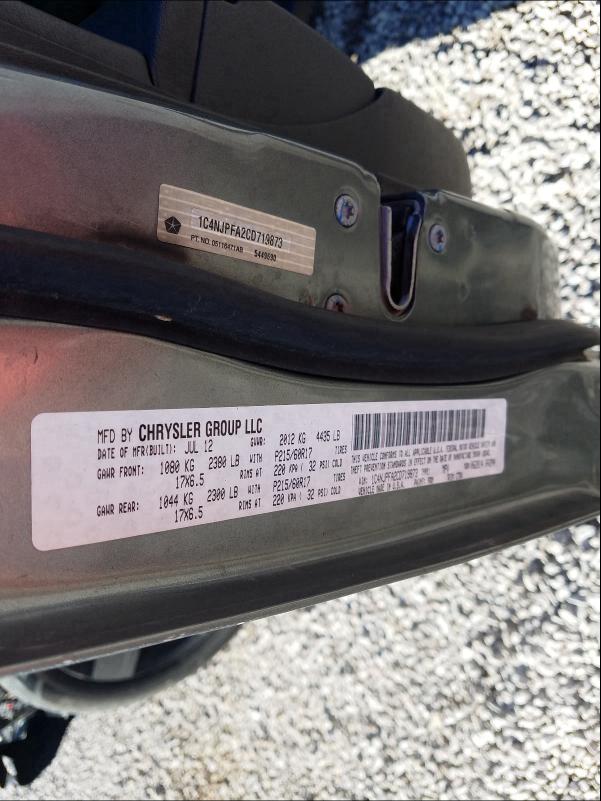 2012 JEEP PATRIOT 1C4NJPFA2CD719873
