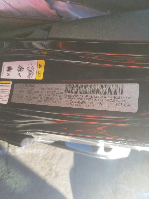 2019 JEEP WRANGLER U 1C4HJXEG4KW607601