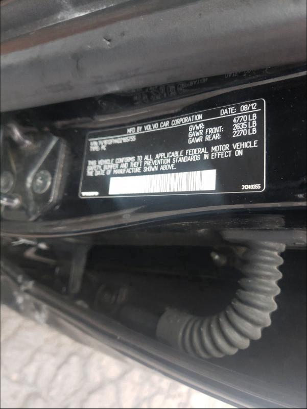 2013 VOLVO S60 YV1612FH4D2185755