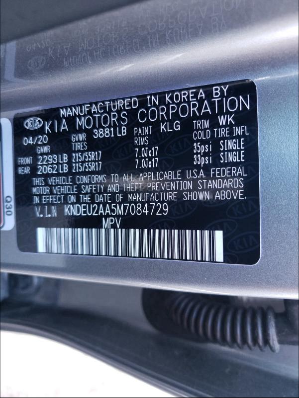 2021 KIA SELTOS S KNDEU2AA5M7084729