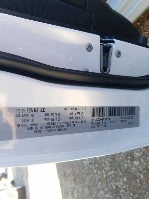2019 DODGE CHARGER GT 2C3CDXHG3KH685044