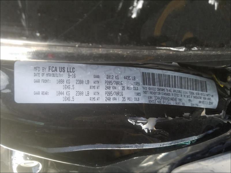2017 JEEP PATRIOT 1C4NJPBAXHD140546