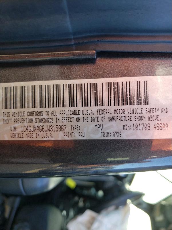 2018 JEEP WRANGLER S - 1C4GJXAG6JW315867