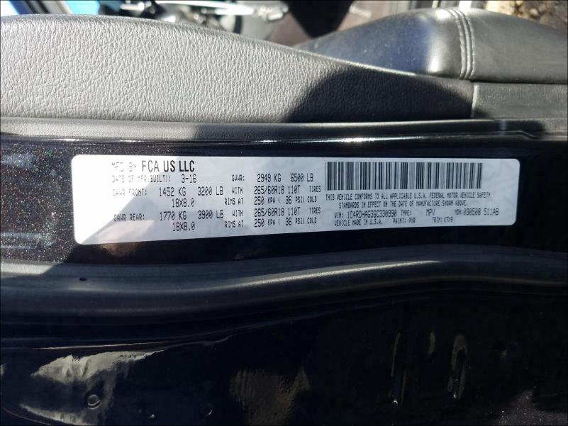 2016 DODGE DURANGO SX 1C4RDHAG3GC330990