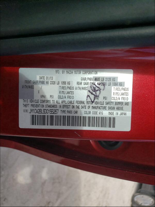 2013 MAZDA 5 JM1CW2BL6D0155267