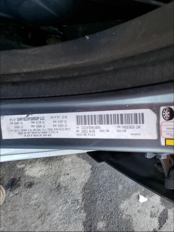 2010 CHRYSLER SEBRING TO 1C3CC4FB3AN136541