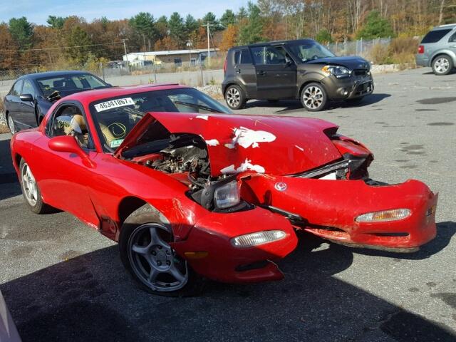 Mazda RX 7 crash