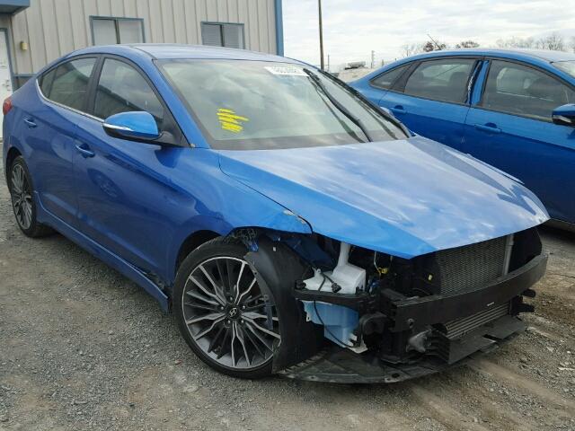 2017 Hyundai Elantra Sport For Sale Pa Chambersburg Fri Jan 26 2018 Used Salvage Cars Copart Usa