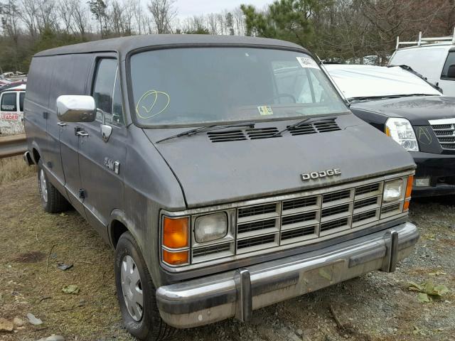 Dodge ram van 1986