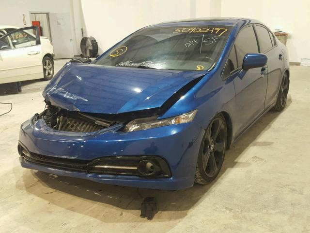 Salvage Title 2015 Honda Civic Sedan 4d 2 4l 4 For Sale In