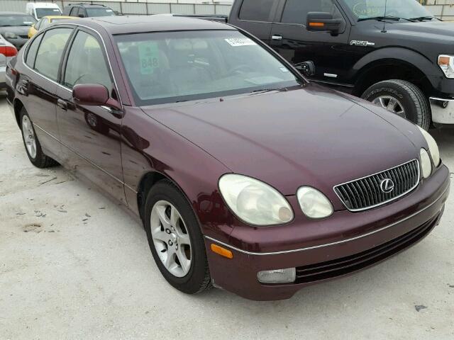 Auto Auction Ended On Vin Jt8bd69s 01 Lexus Gs 300 In Tx Ft Worth