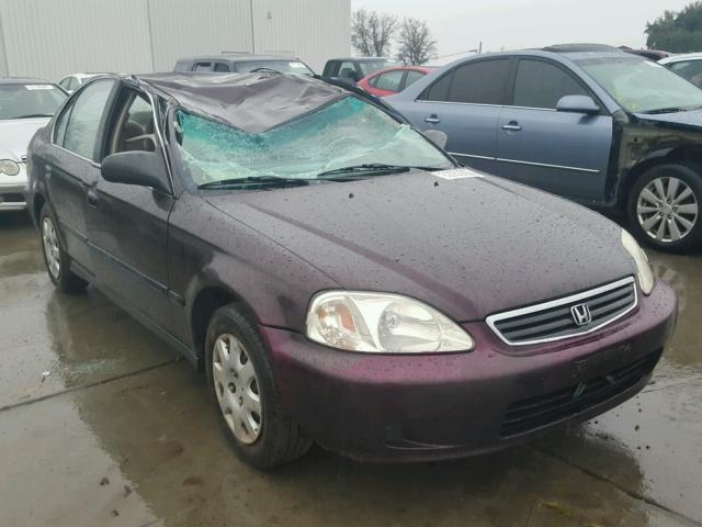2hgej6670yh528883 2000 Honda Civic Lx In Ca