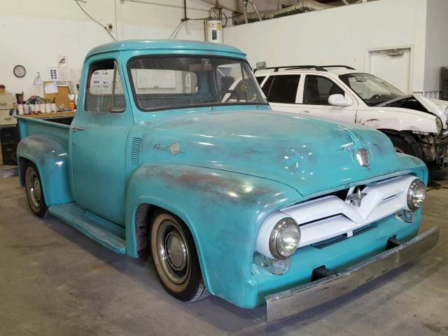 Auto Auction Ended On Vin F10d5u14896 1955 Ford F100 In