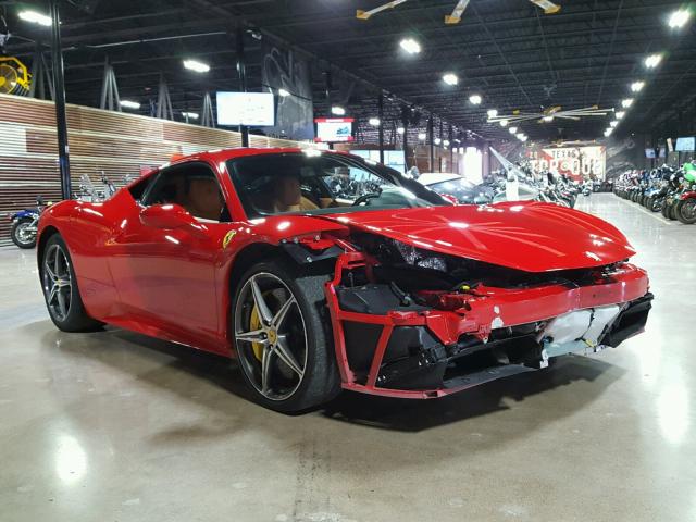 2015 Ferrari 458 Italia Photos Tx Crashedtoys Dallas