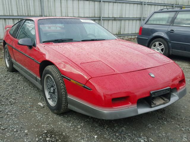 1986 Pontiac Fiero Gt Photos Wa North Seattle Salvage