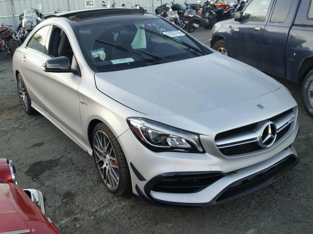 Auto Auction Ended On Vin Wddsj5cb0jn 18 Mercedes Benz Cla 45 Amg In Ca Vallejo