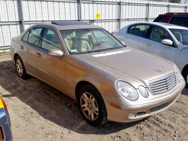 2003 Mercedes Benz E 320 For Sale Mi Lansing Sat Apr 20 2019 Used Salvage Cars Copart Usa