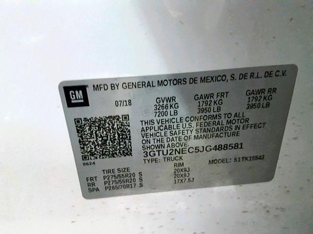 VIN 1G1RE6E40DU119388 2013 Chevrolet Volt no.10