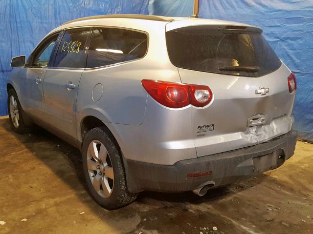 chevrolet traverse 2011 vin 1gnkvled9bj124019
