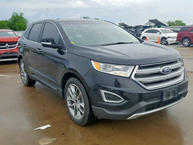 2016 FORD EDGE TITANIUM Photos | TX - DALLAS SOUTH - Repairable Salvage ...