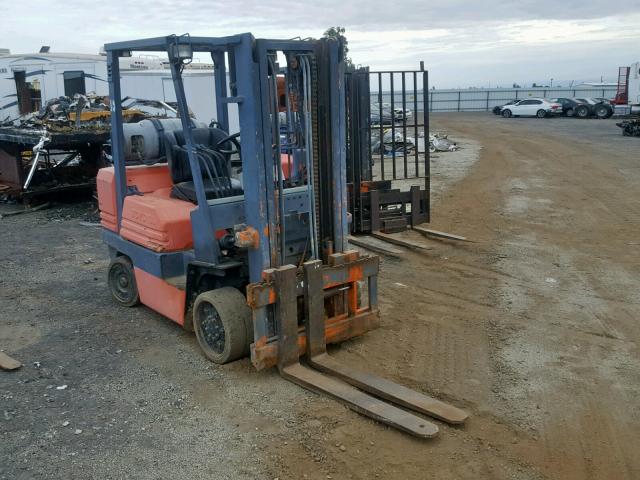 Auto Auction Ended On Vin 5fgcu30700761 1993 Toyota Forklift In Ca Bakersfield