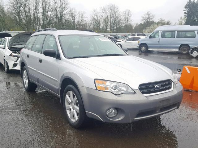 2007 SUBARU LEGACY OUTBACK 2.5I for Sale | OR - PORTLAND NORTH | Wed ...