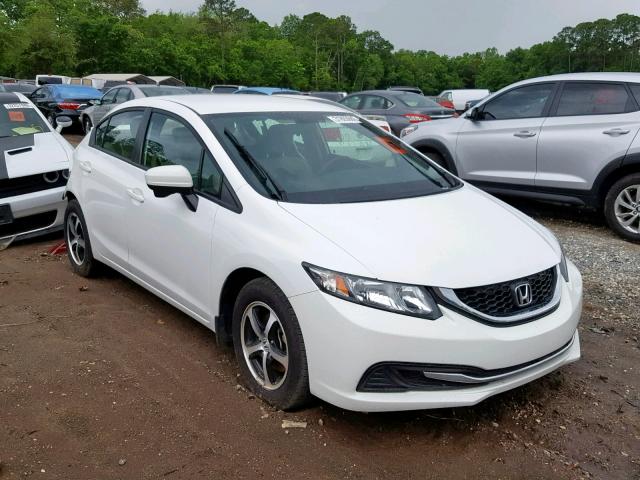 2015 Honda Civic Sedan 4d 18l 4 Gas White للبيع Jacksonville