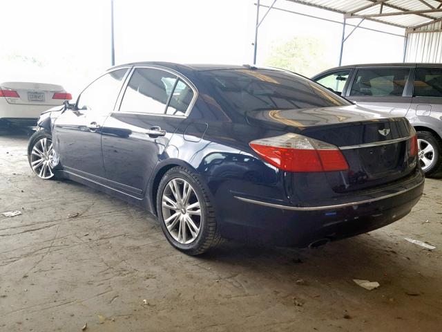 hyundai genesis 2011 vin kmhgc4de6bu124025