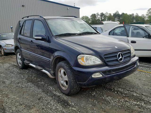 Auto Auction Ended On Vin 4jgab57e43a 03 Mercedes Benz Ml 350 In Sc Greer